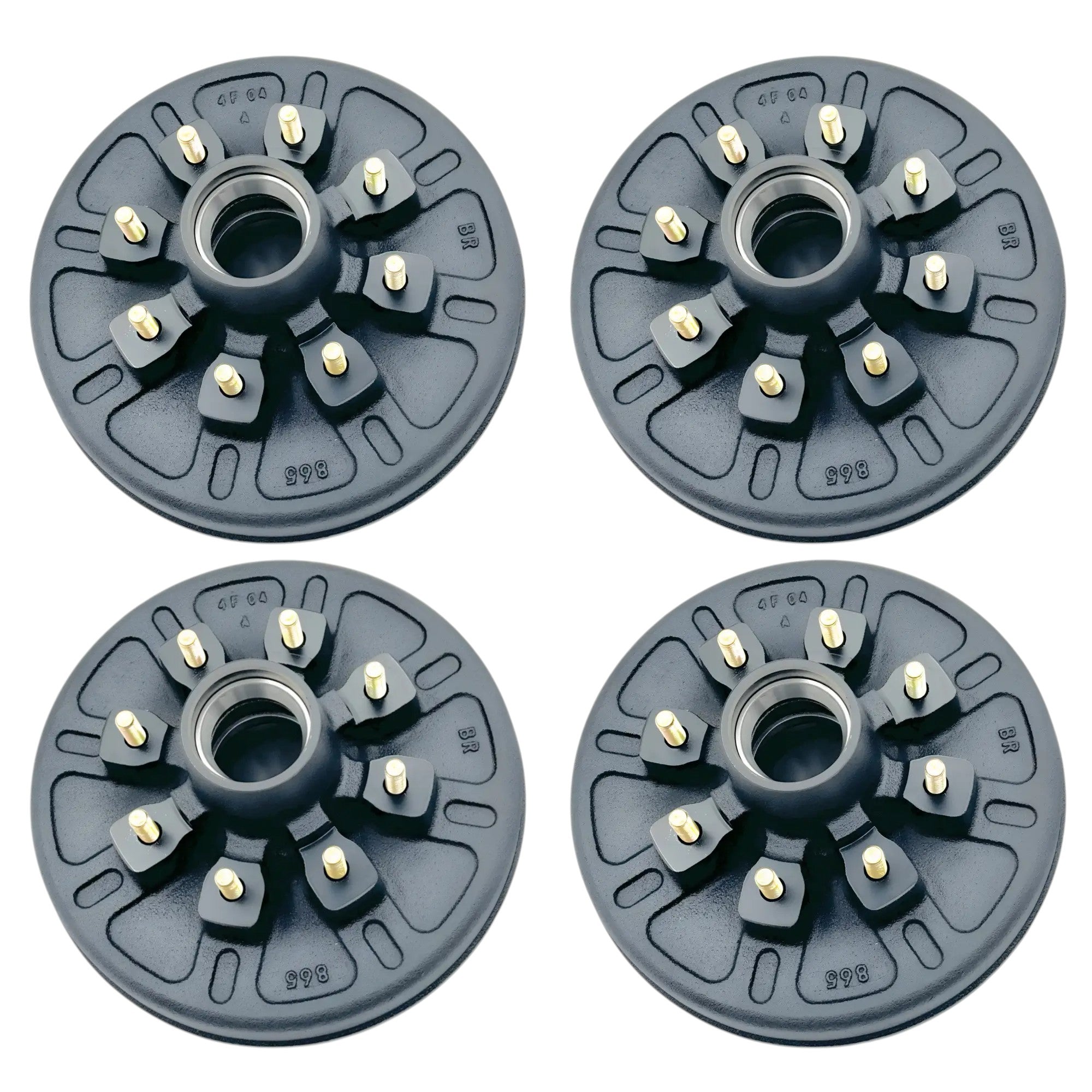 Trailer Drums - Black Rock Trailer parts