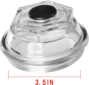 9K-10K Trailer Axle Oil Bath Dust Cap Assembly (Set of 4)