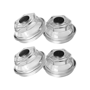 9K-10K Trailer Axle Oil Bath Dust Cap Assembly (Set of 4)