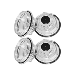 9K-10K Trailer Axle Oil Bath Dust Cap Assembly (Set of 4)