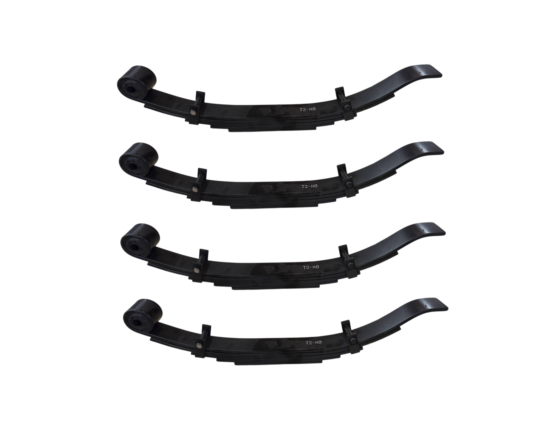 LIBRA 5-Leaf Slipper Springs For 10K Trailer Axle - 5000# Capacity Each (Set Of 2)