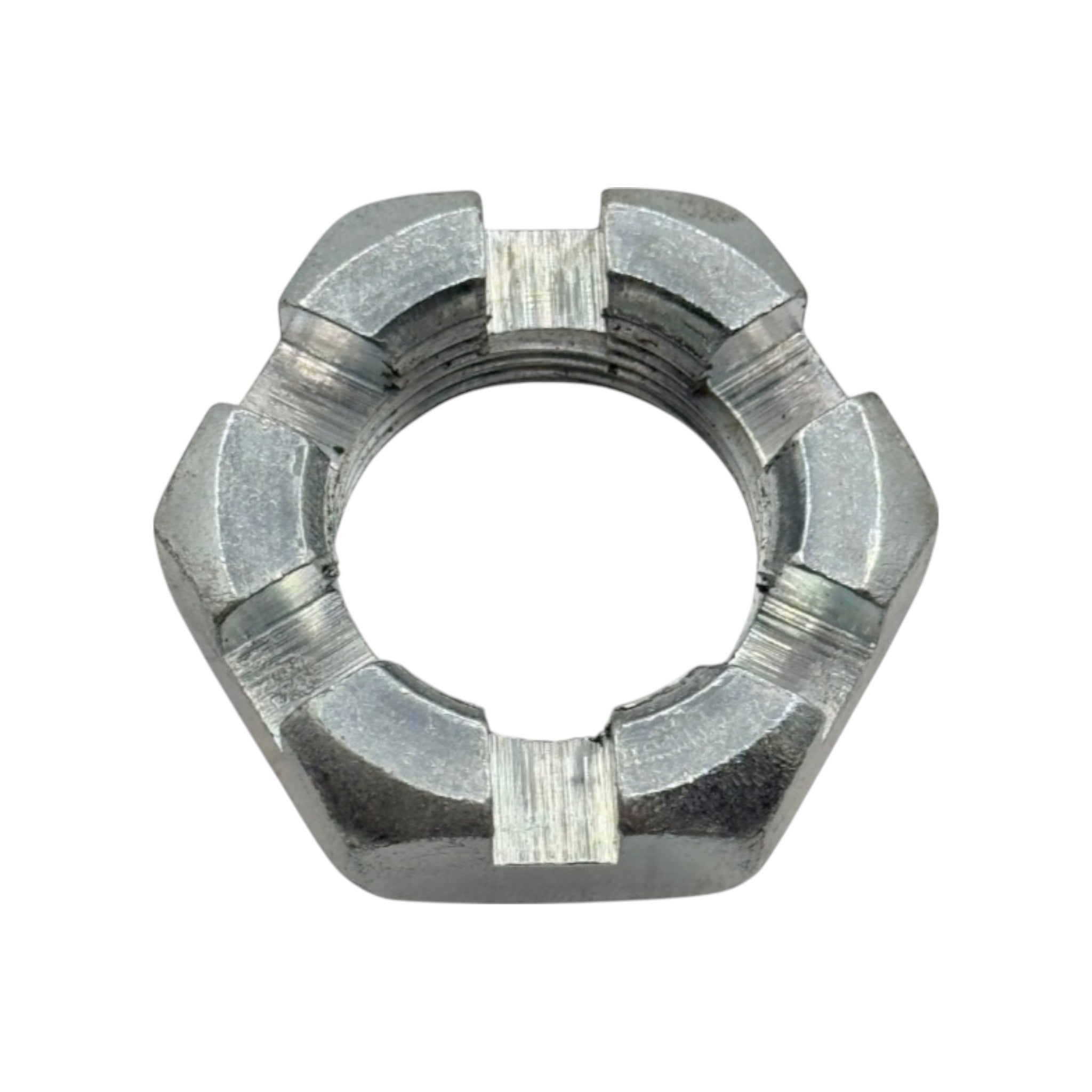 Trailer Castle Nut 1"-14 Thread – 6 Slot for 2K-8K Axles