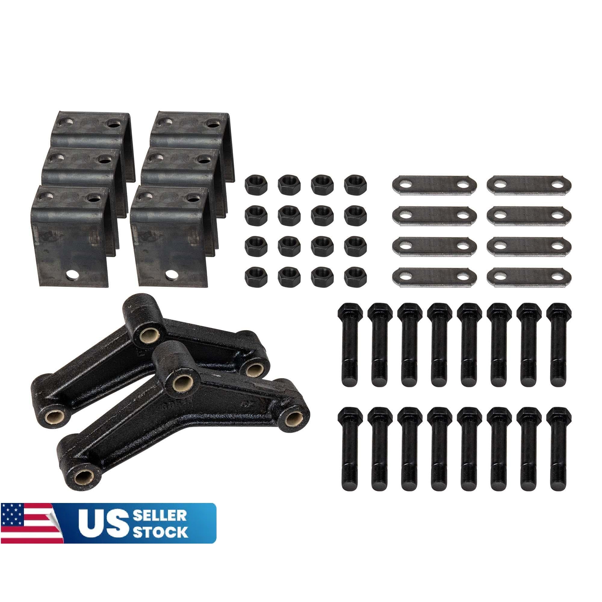 Trailer Axle Hanger Kit - Black Rock Trailer parts