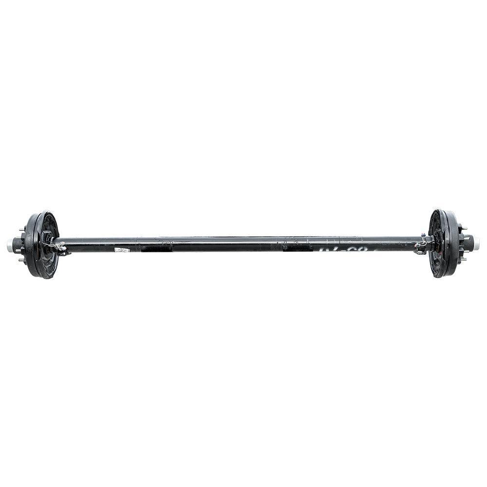 7k TK Trailer Axle - 7000 lb Electric Brake 8 lug - Dexter Compatible - Black Rock Trailer parts