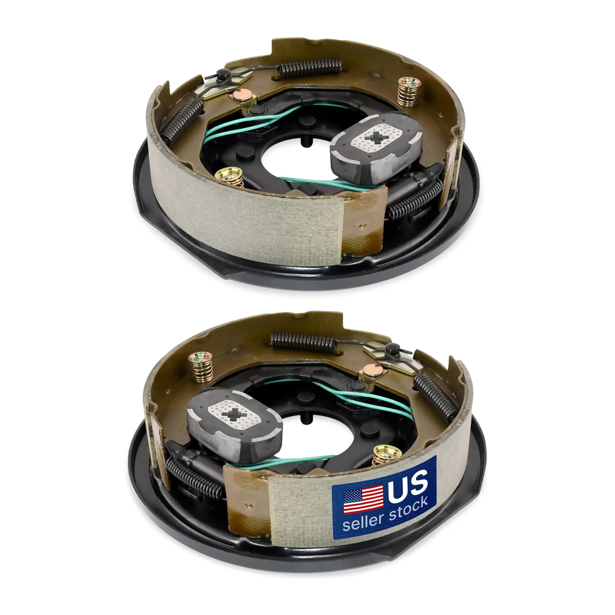 3500 lb Electric Trailer Brake Assembly Kit - 1 Pair (Left + Right ...