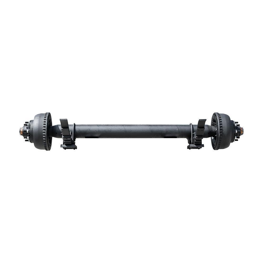 Trailer Axle - 10,000 LB (8 Lug, w/ Brakes & Springs) - Black Rock Trailer parts