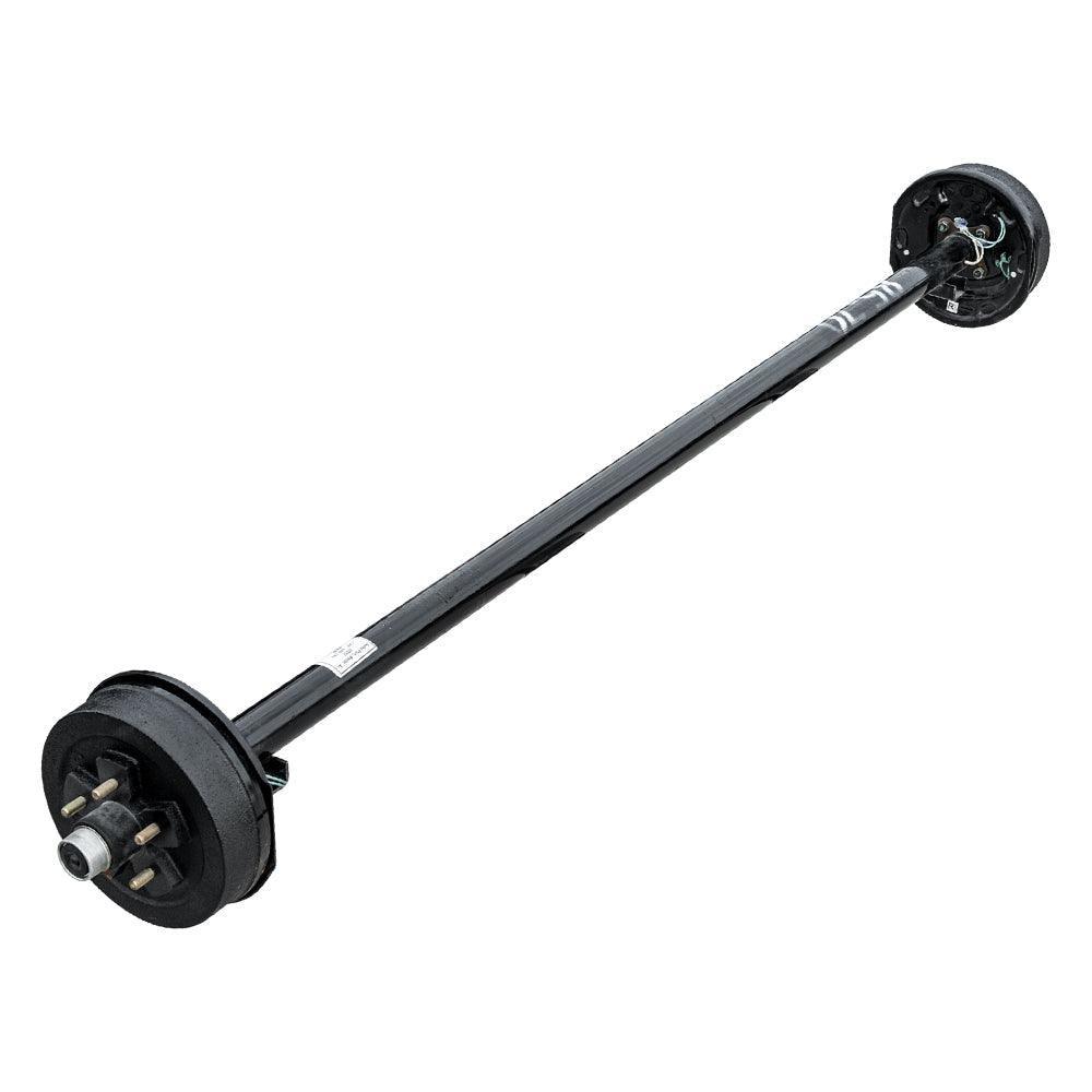 Trailer Axle - 3,500 LB (Electric Brake 5 lug) - Black Rock Trailer parts