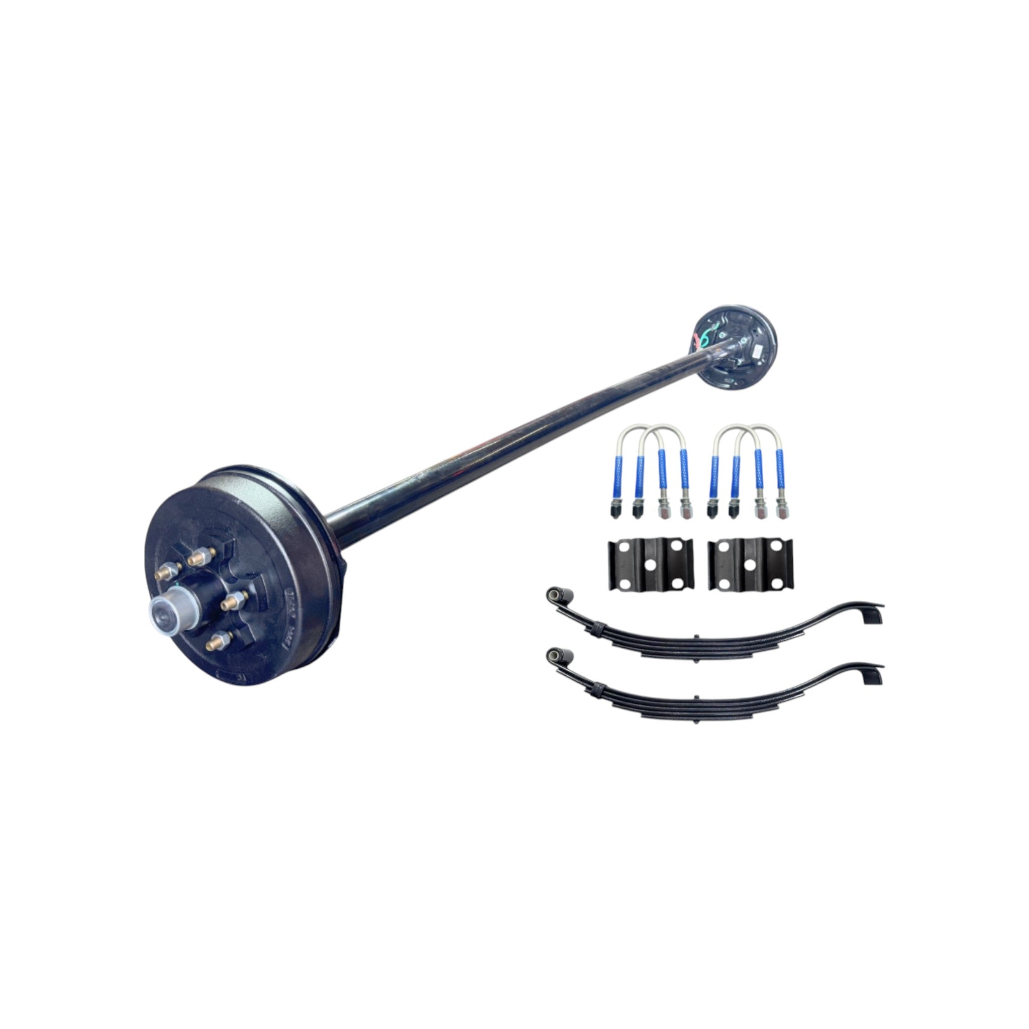 3500 lb Single Axle Kit - 1 Electric Brake Axle 5 Lug