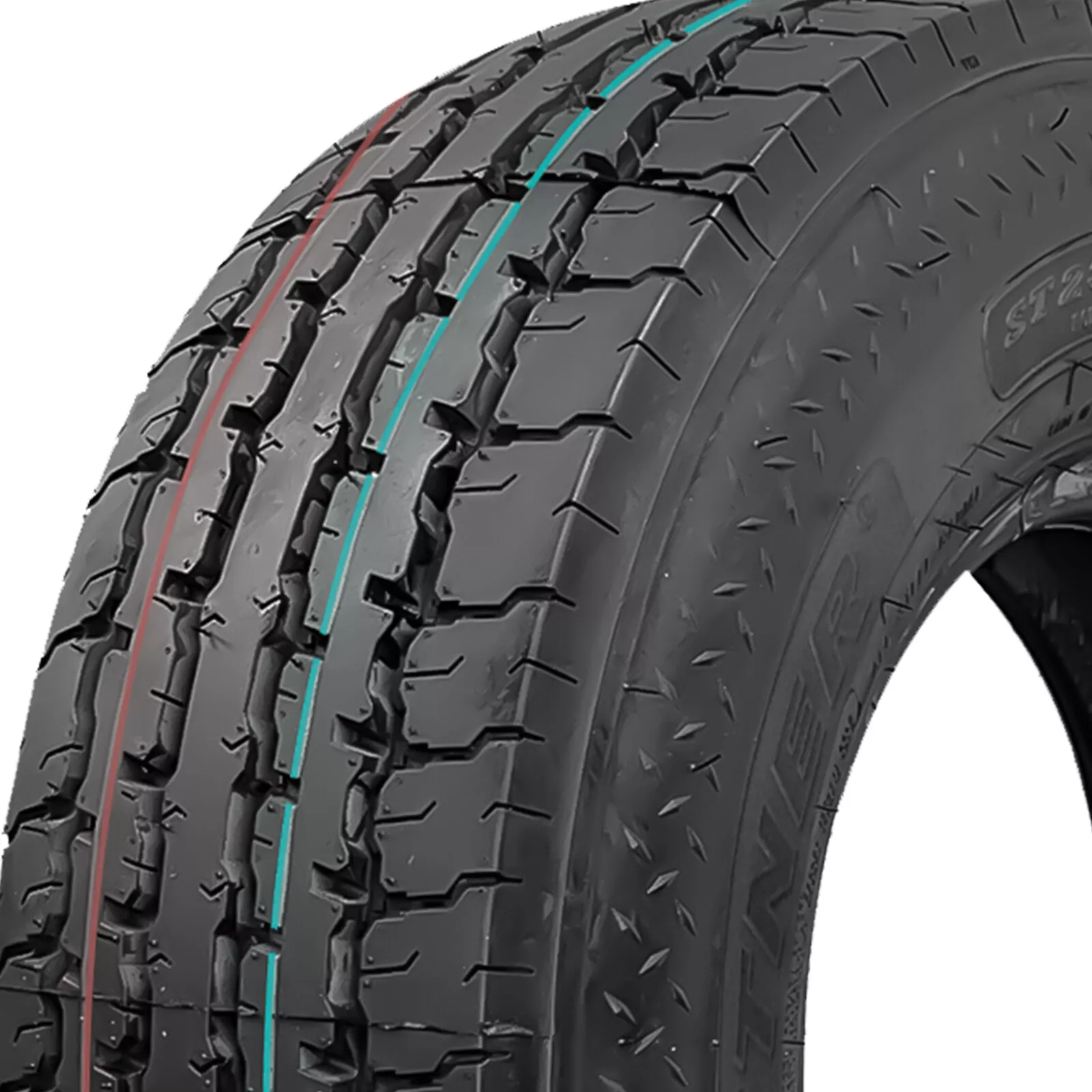 Heavy-Duty ST235/85R16-14-Ply Trailer Tire - Load Range G